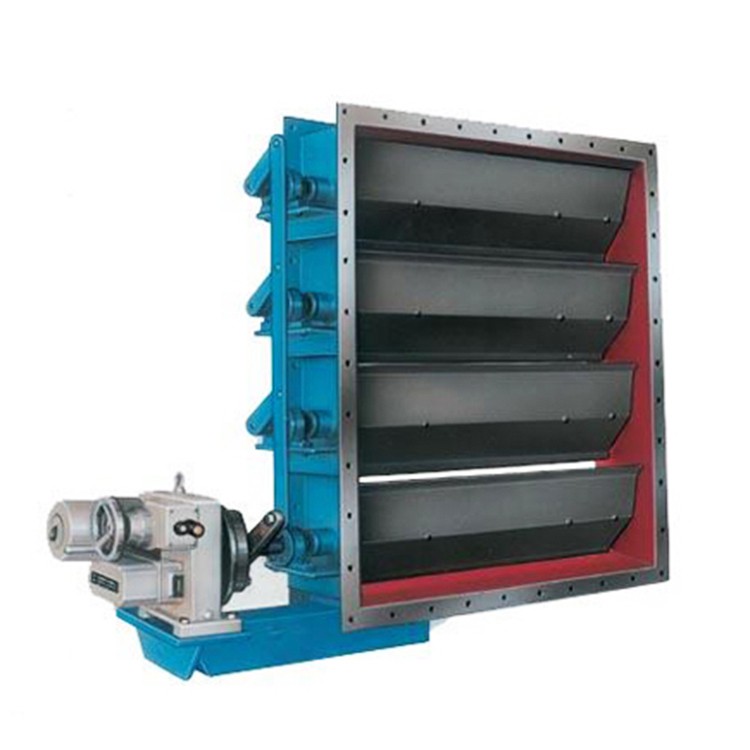 电动方形多叶蝶阀